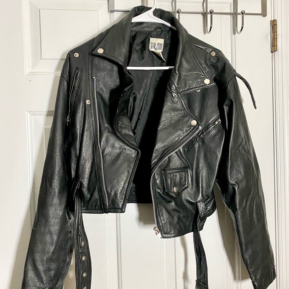 Jackets & Blazers - Authentic 80’s Women’s Vintage Leather Jacket